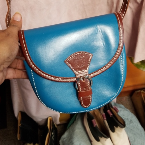 Italian Leather Crossbody - Picture 2 of 4